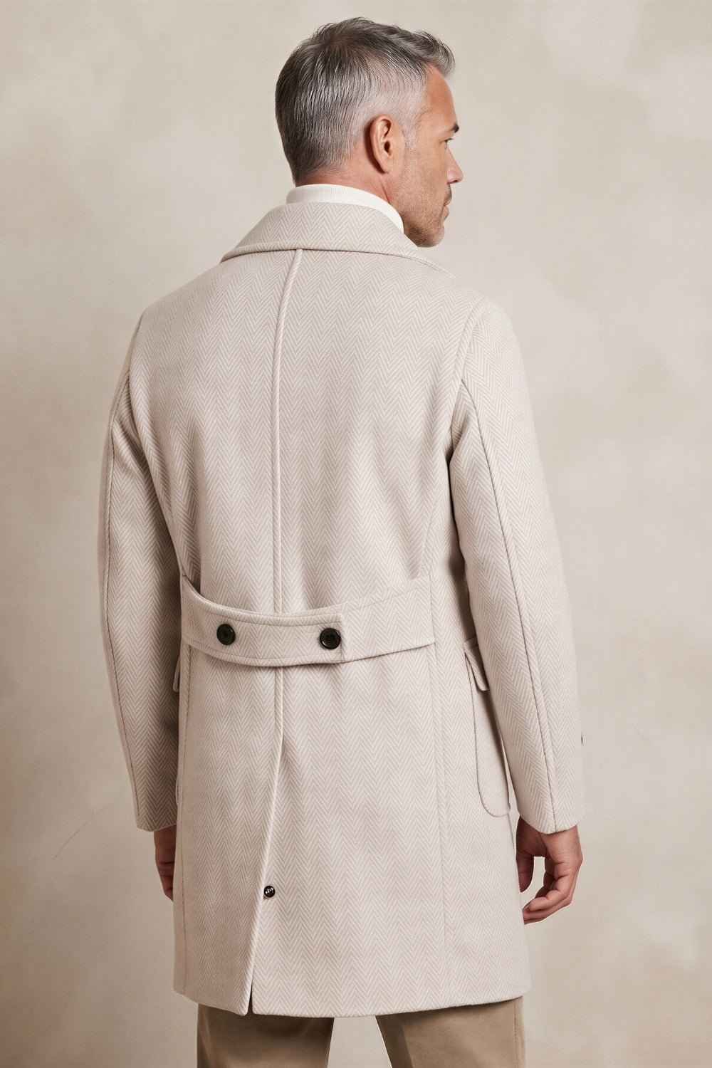 CAPPOTTO DOPPIO PETTO SPIGATO