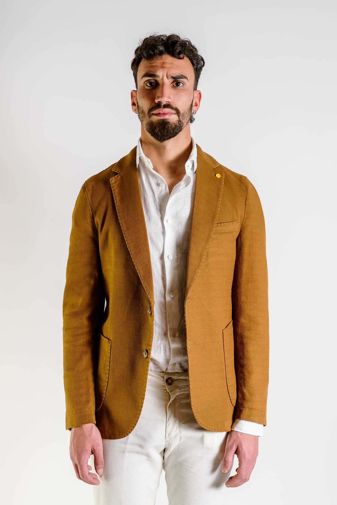 GIACCA COTONE LAVATA TIPO HOPSACK