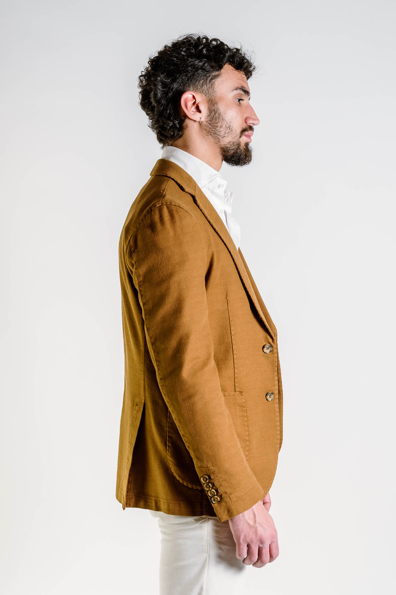 GIACCA COTONE LAVATA TIPO HOPSACK