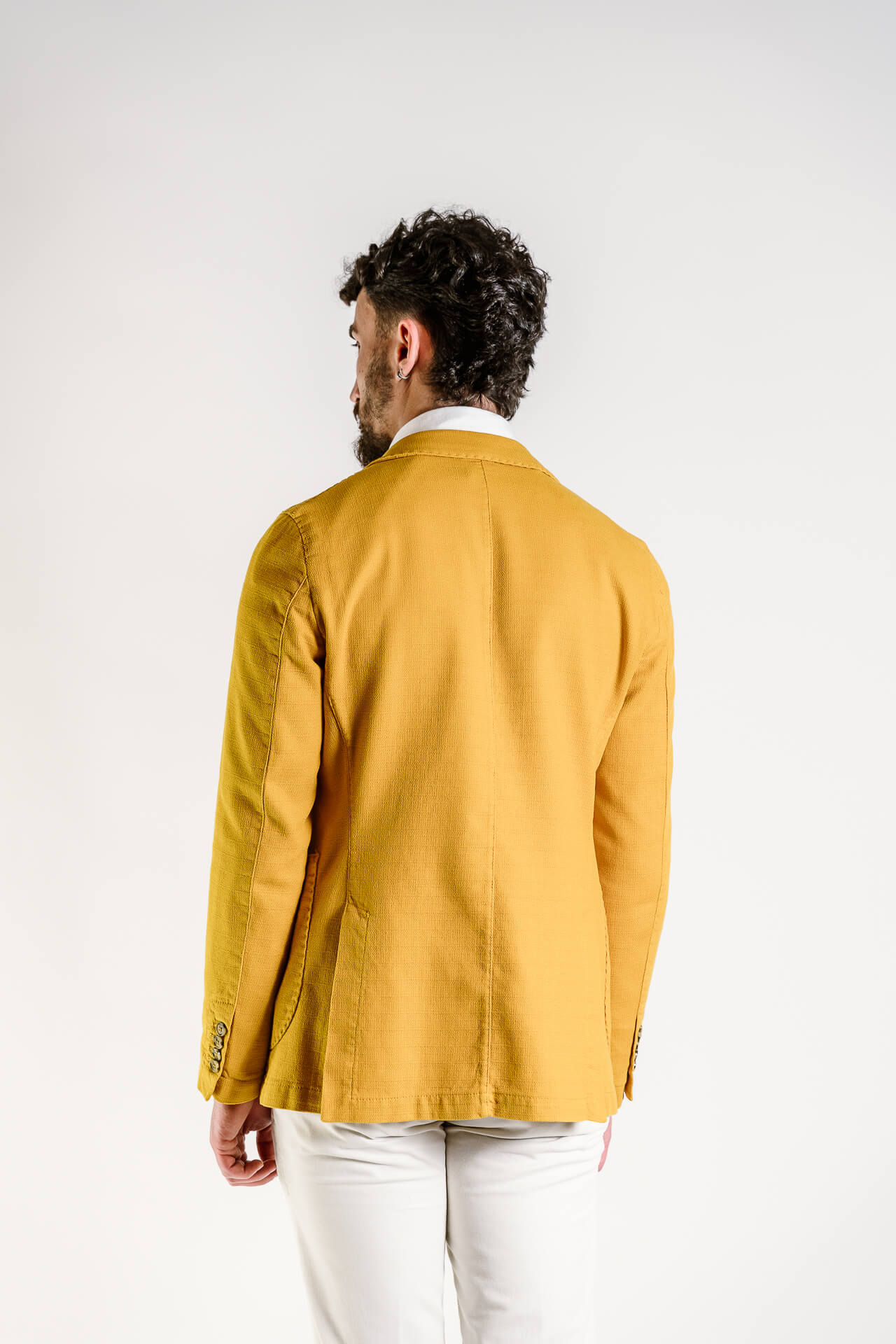 GIACCA COTONE LAVATA TIPO HOPSACK