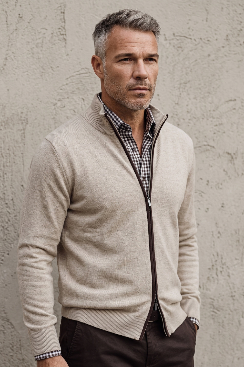 MAGLIA GIACCA ZIP
