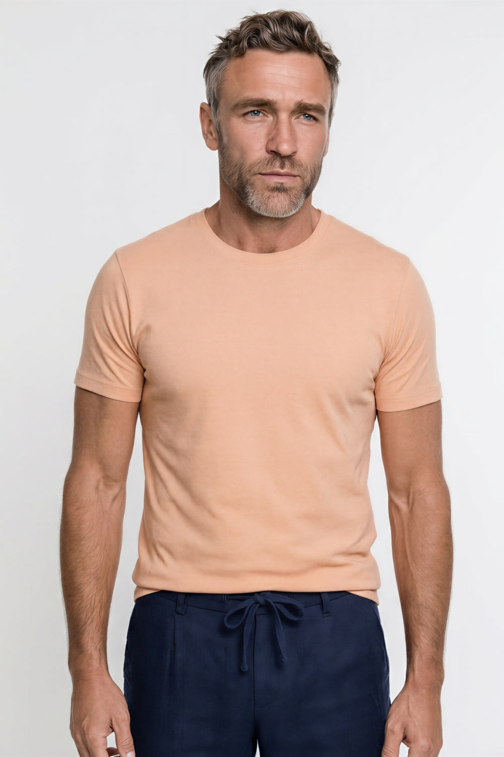 T-SHIRT GIROCOLLO M/M 100% COTONE