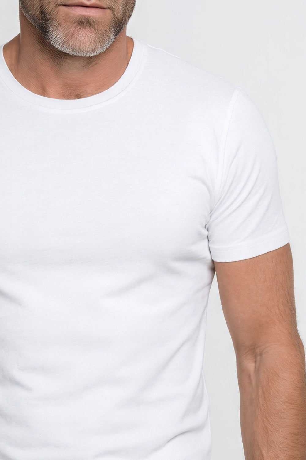 T-SHIRT GIROCOLLO M/M 100% COTONE