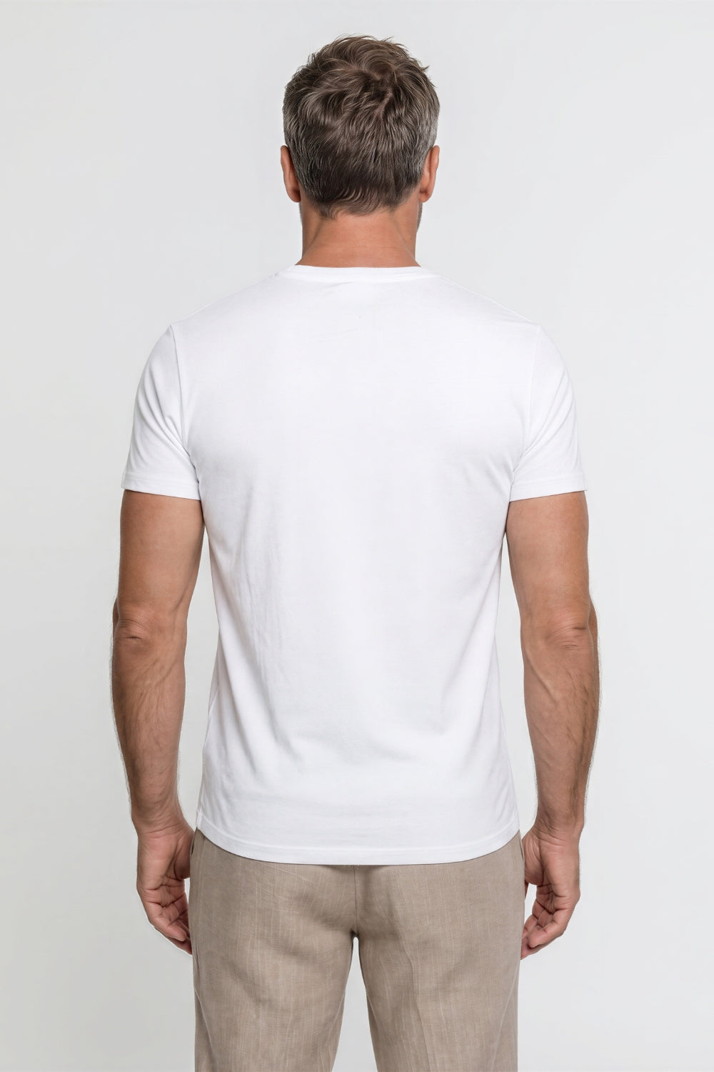 T-SHIRT GIROCOLLO M/M 100% COTONE