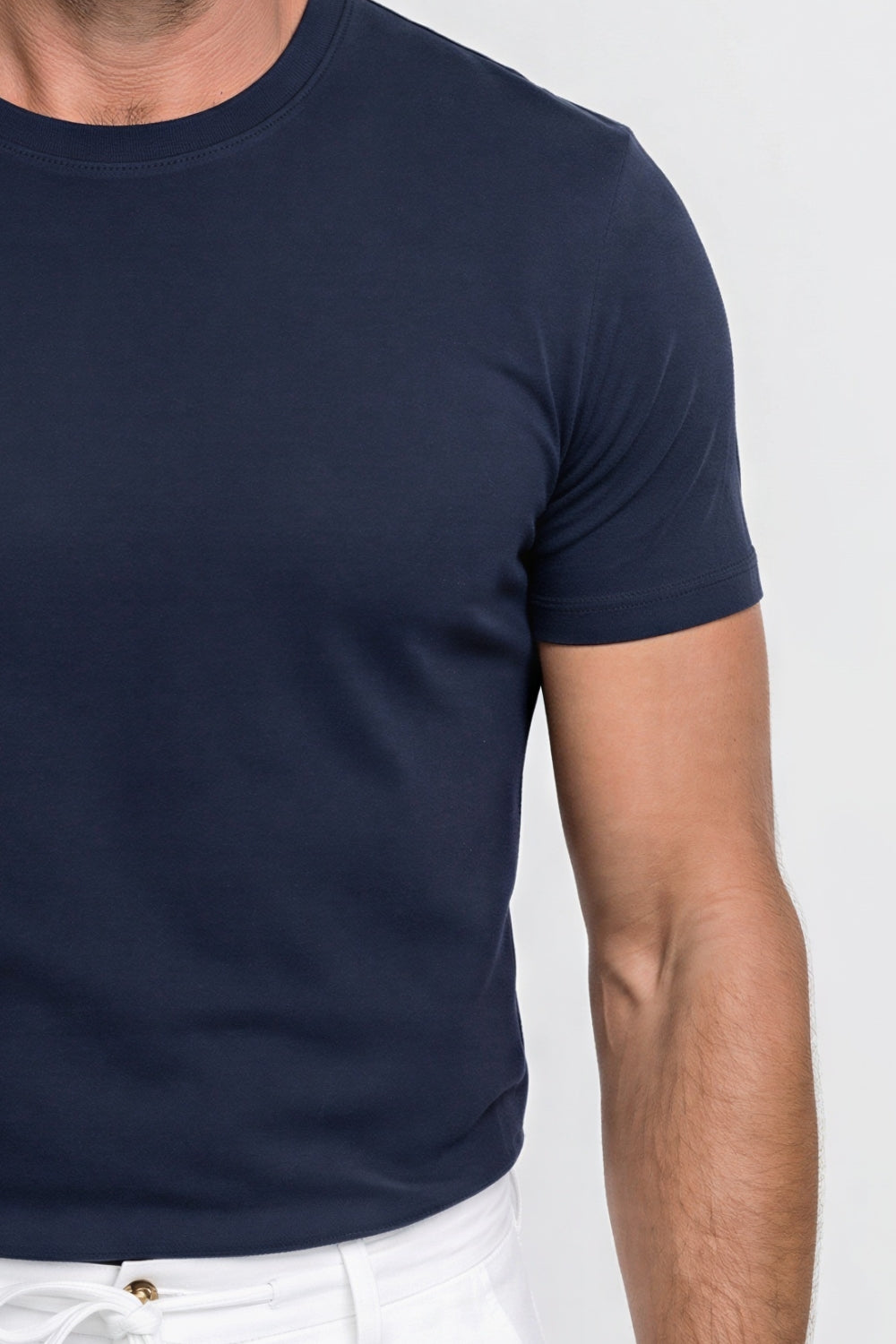 T-SHIRT GIROCOLLO M/M 100% COTONE