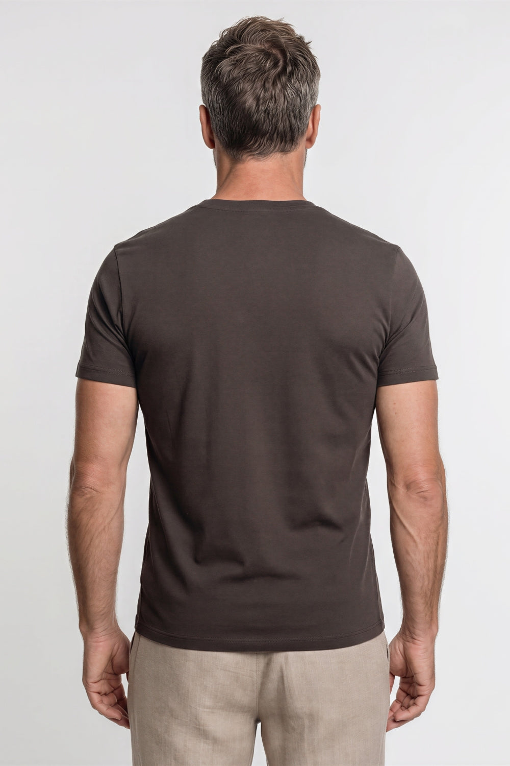 T-SHIRT GIROCOLLO M/M 100% COTONE