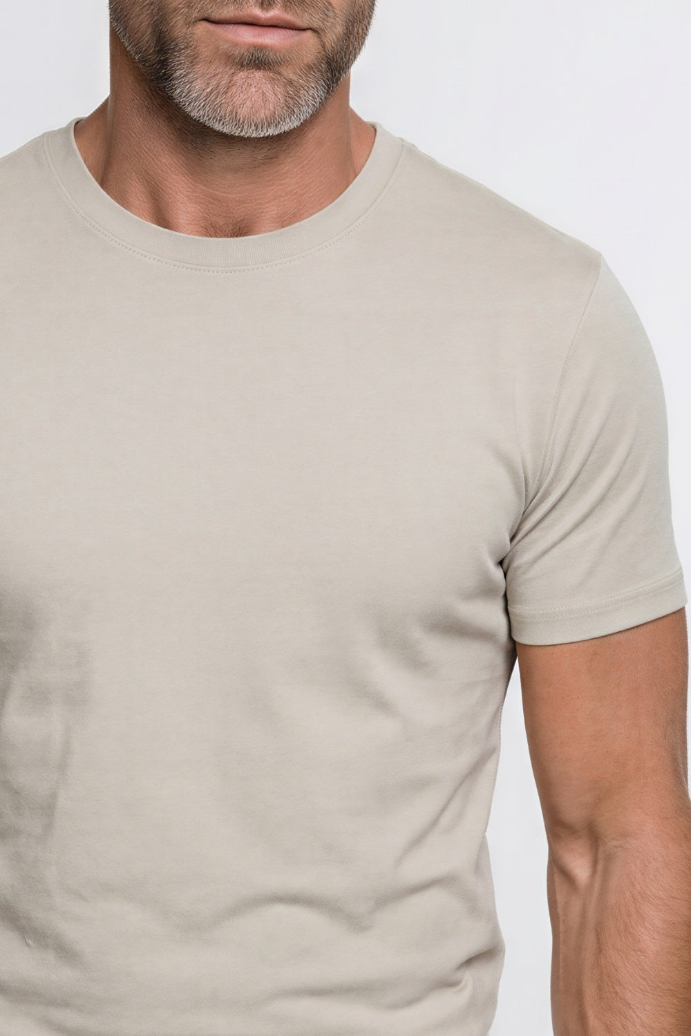 T-SHIRT GIROCOLLO M/M 100% COTONE