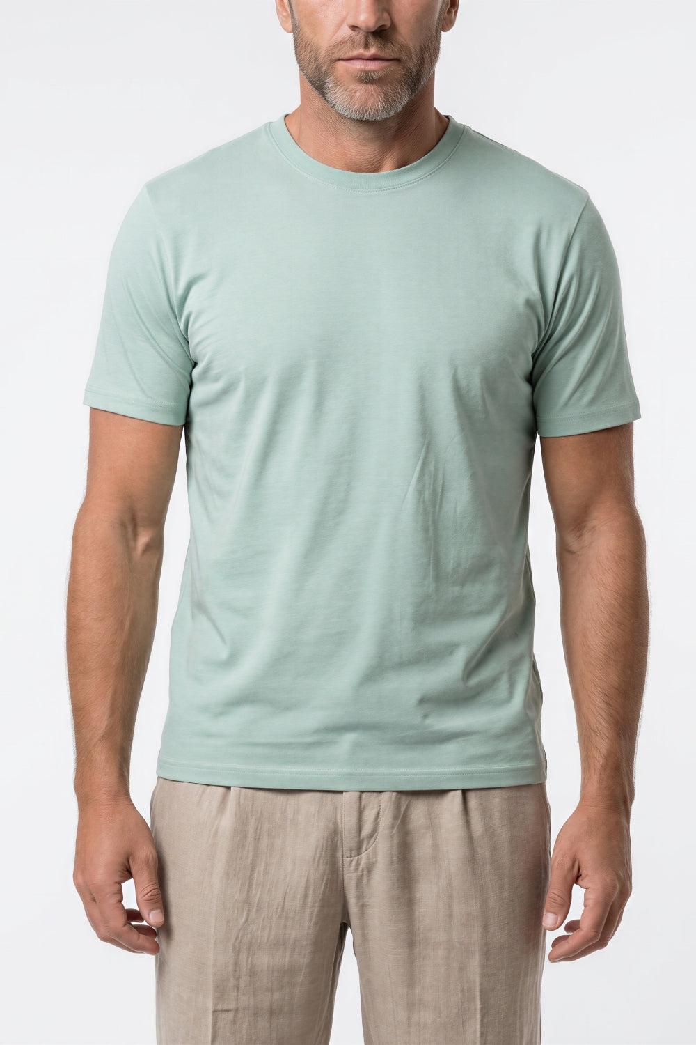 T-SHIRT GIROCOLLO M/M 100% COTONE