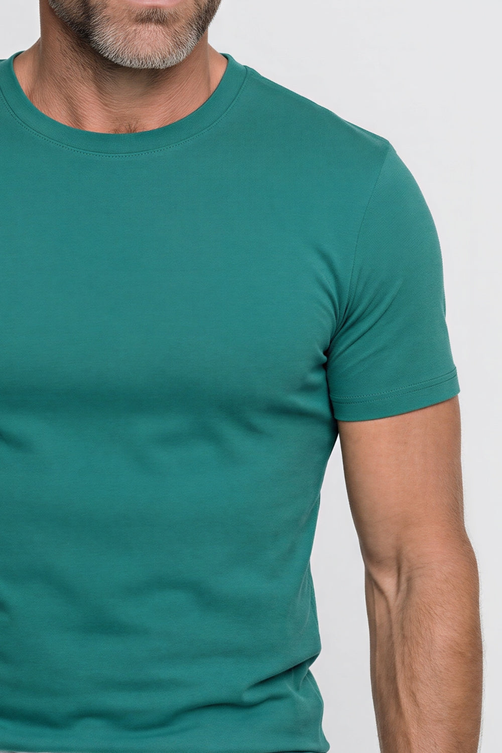 T-SHIRT GIROCOLLO M/M 100% COTONE