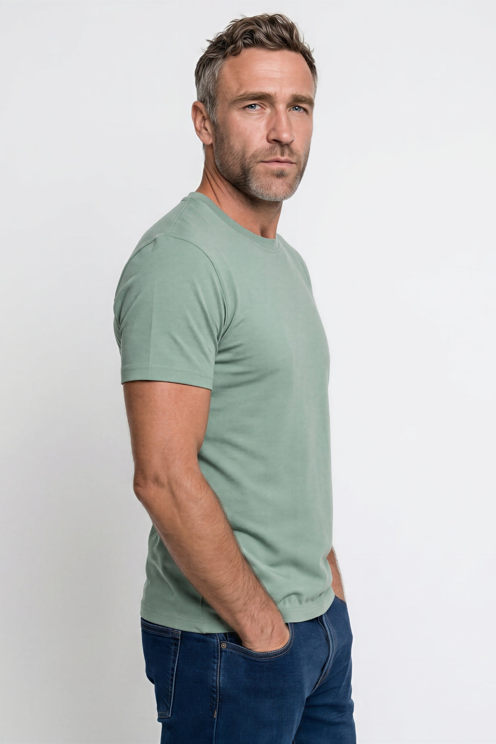 T-SHIRT MEZZA MANICA FILO DI SCOZIA