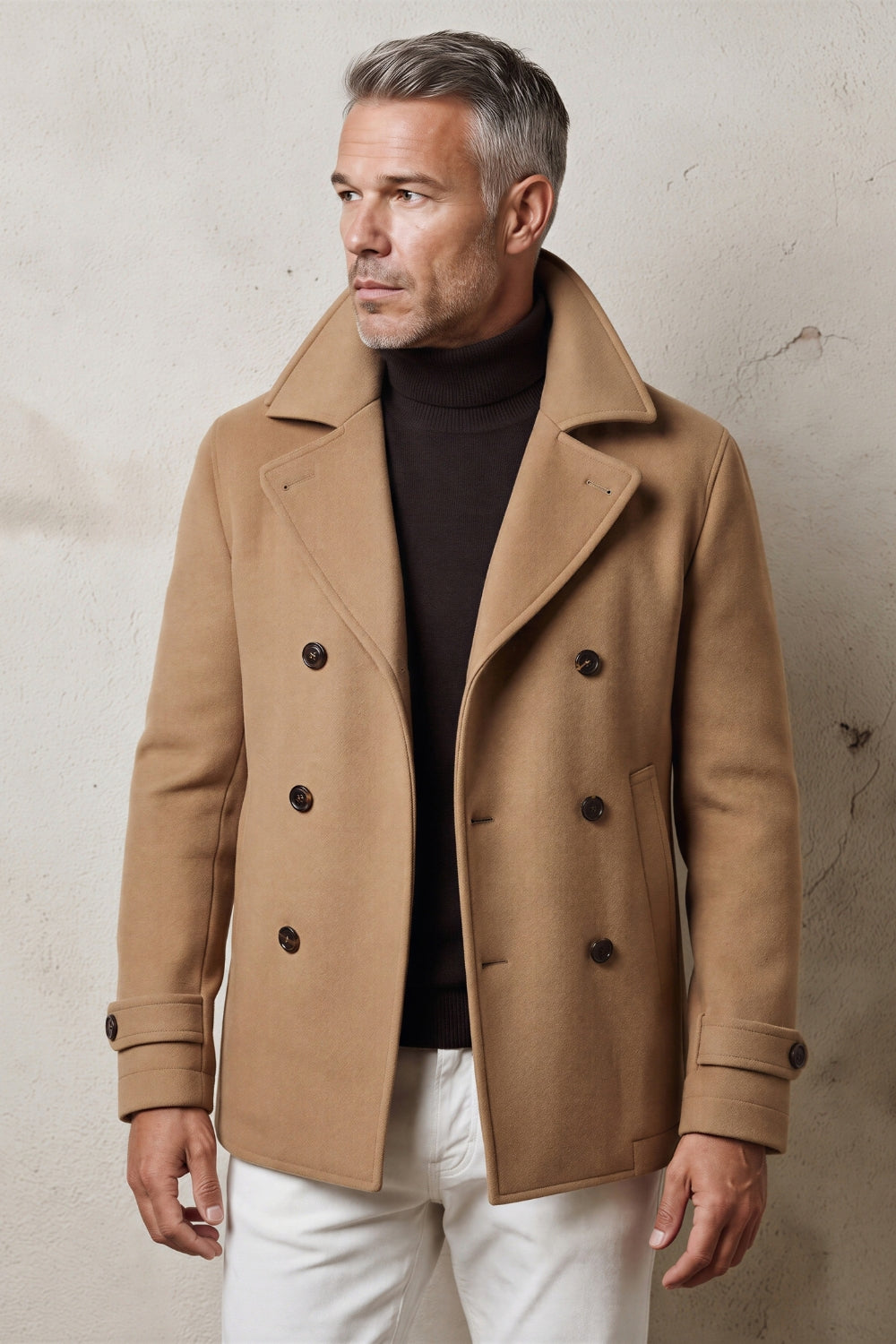 CAPPOTTO DOPPIO PETTO CORTO