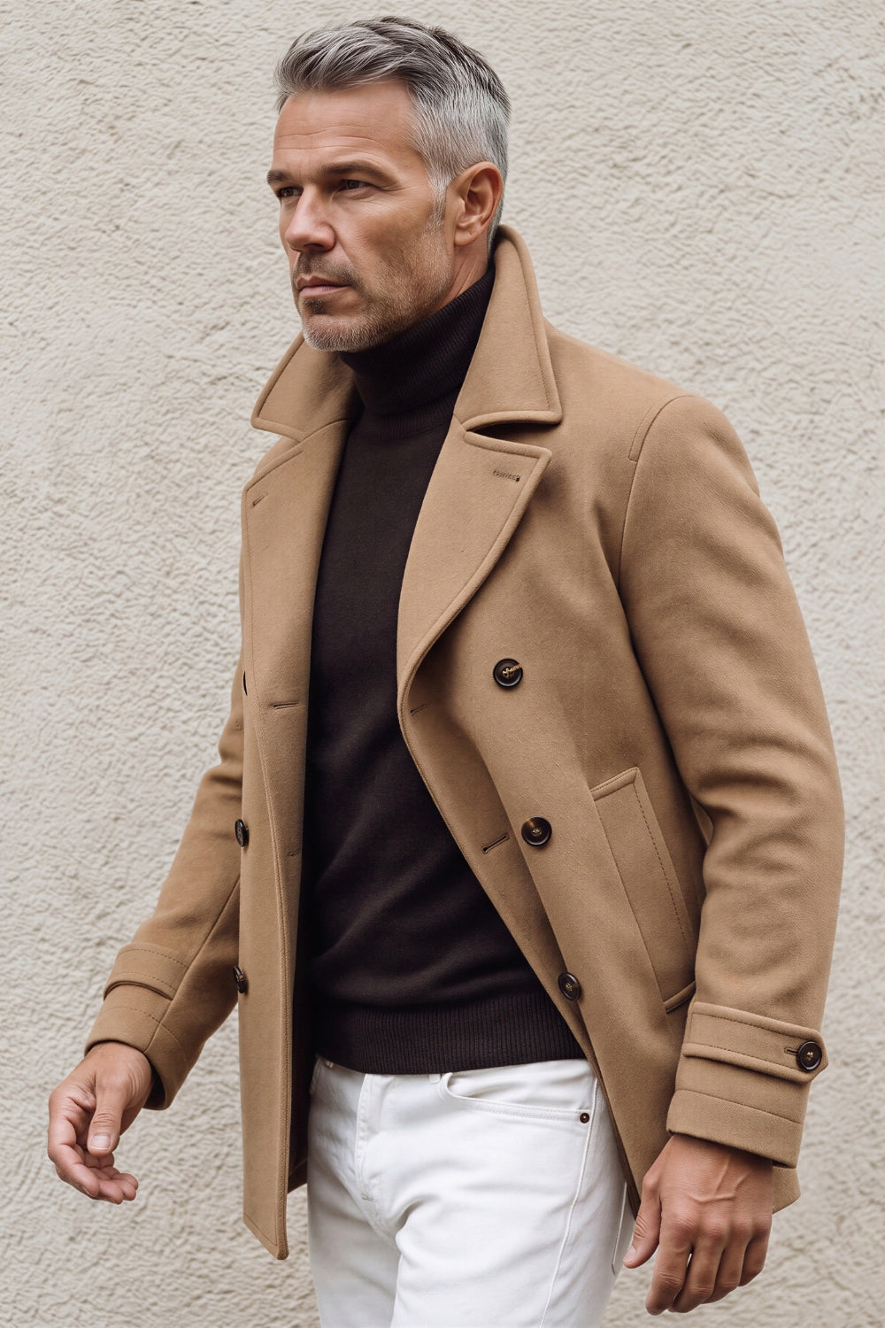 CAPPOTTO DOPPIO PETTO CORTO