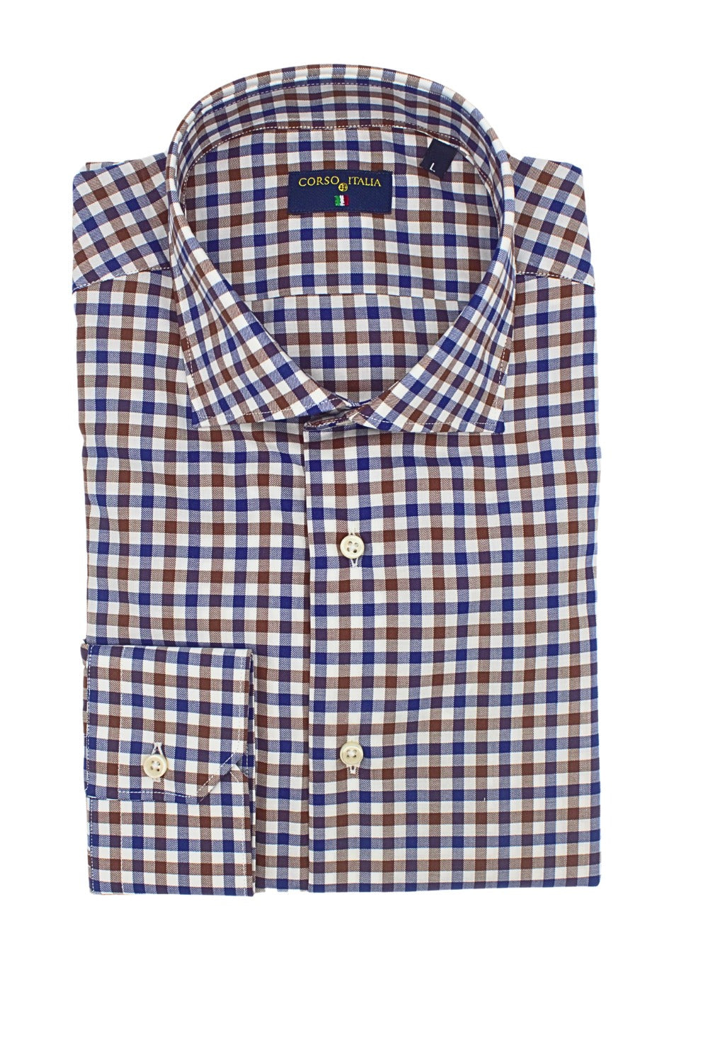 CAMICIA COLLO TRUZZI QUADRETTI