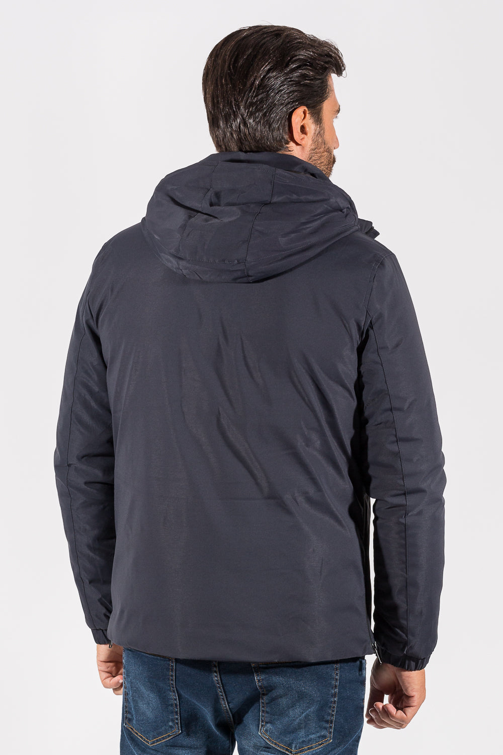 BOMBER SOFTSHELL IMPERMEABILE CAPPUCCIO STACCABILE