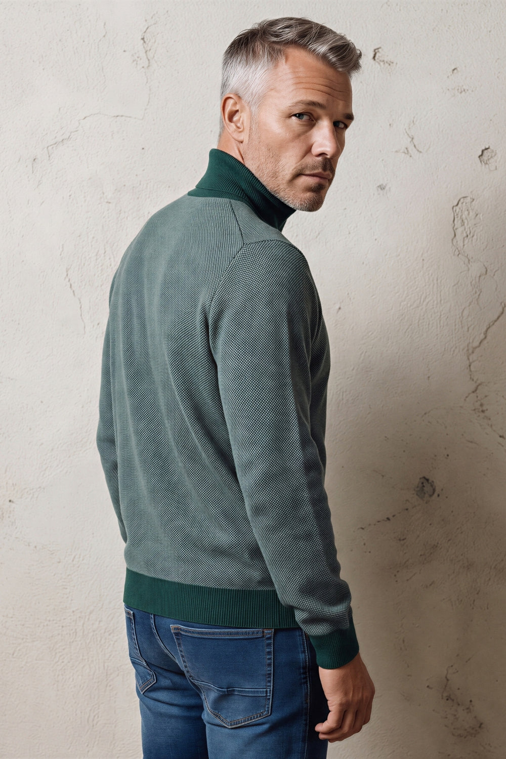 MAGLIA DOLCEVITA  JACQUARD SALE E PEPE