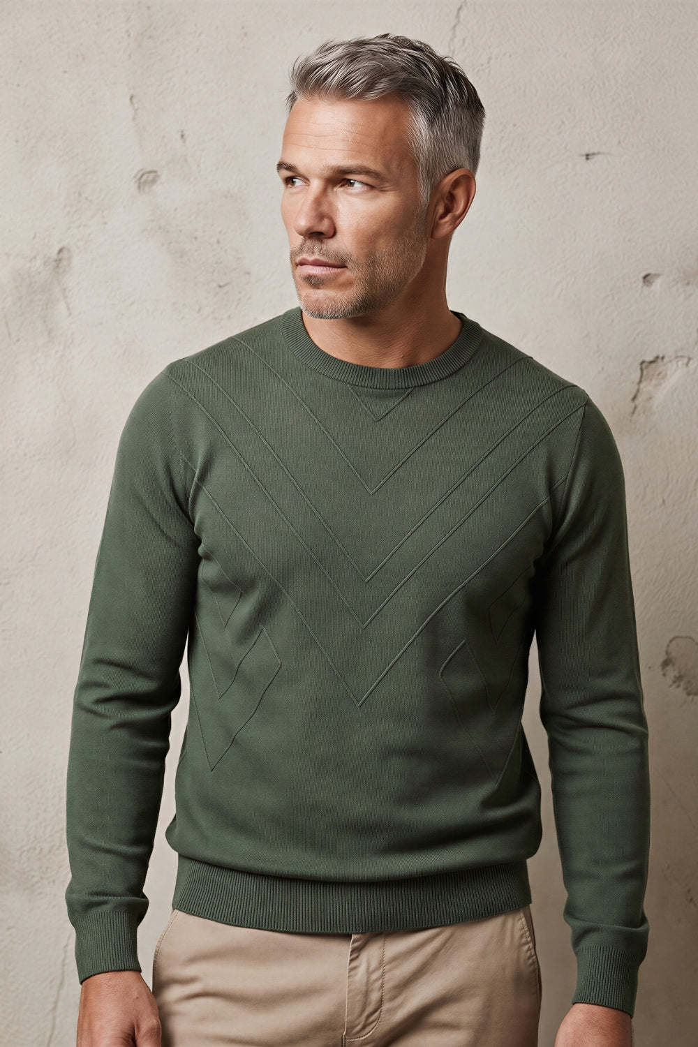 MAGLIA GIROCOLLO LINKS SUL DAVANTI