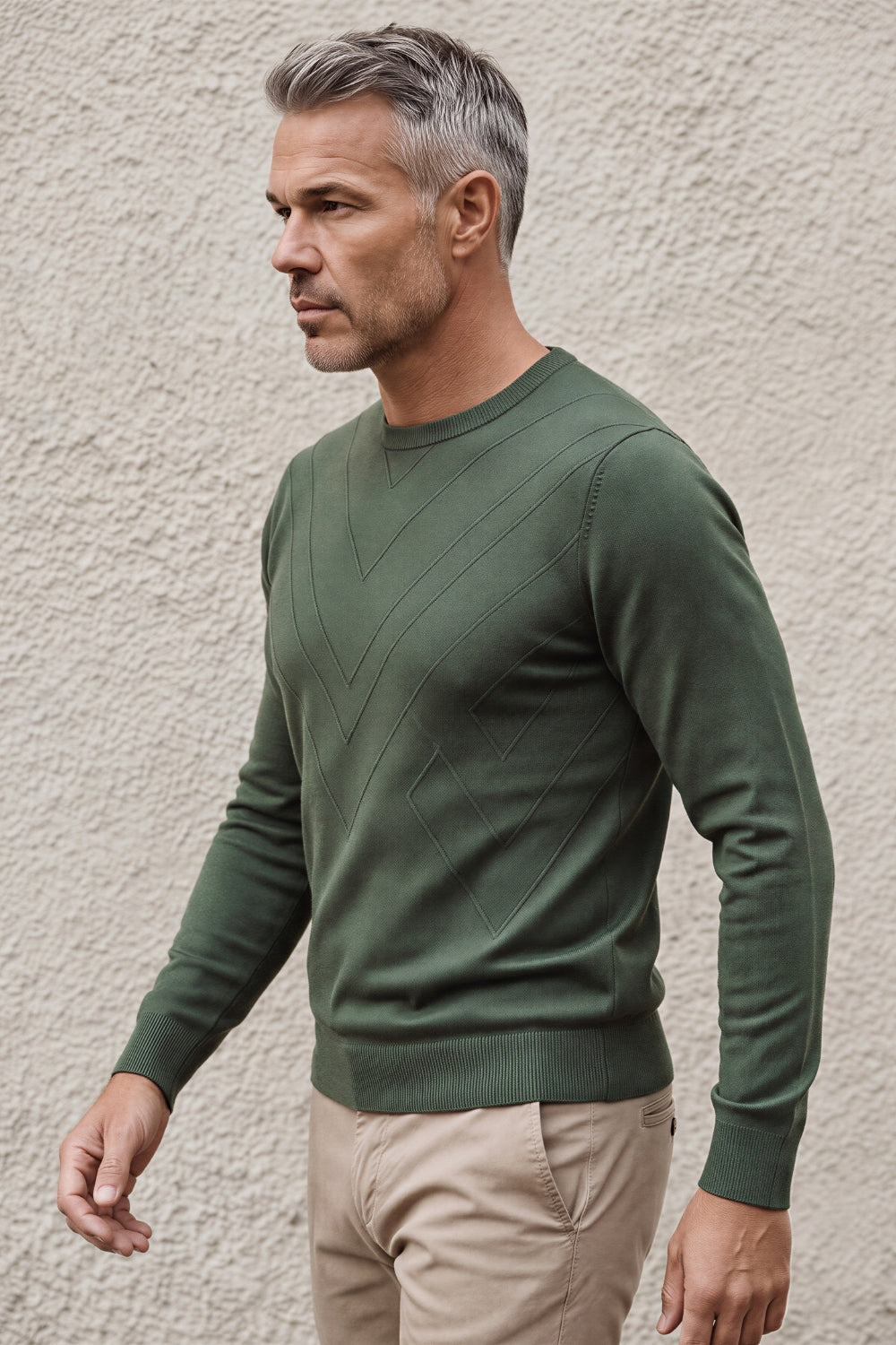 MAGLIA GIROCOLLO LINKS SUL DAVANTI
