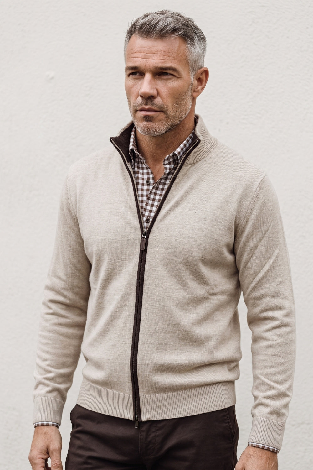MAGLIA GIACCA ZIP
