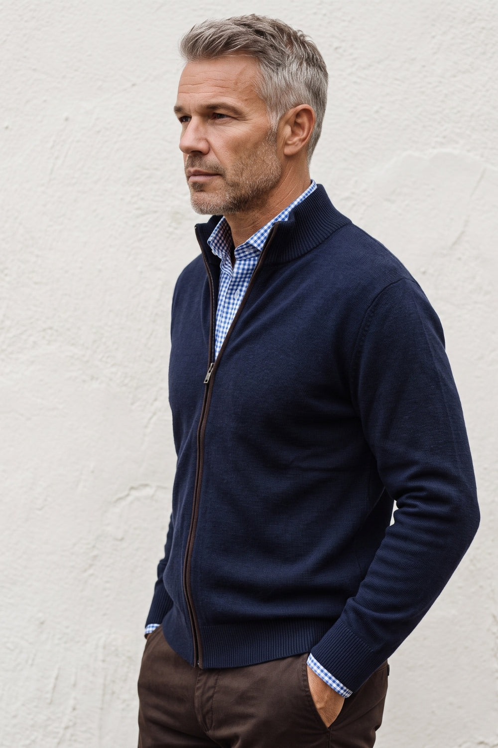 MAGLIA GIACCA ZIP
