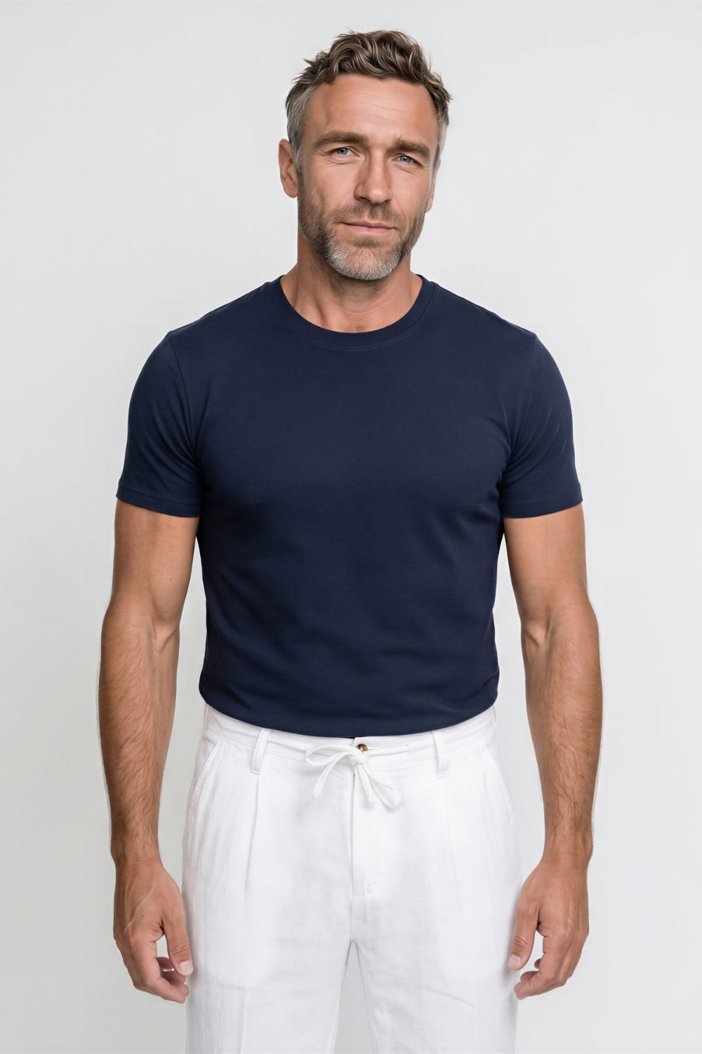 T-SHIRT GIROCOLLO M/M 100% COTONE