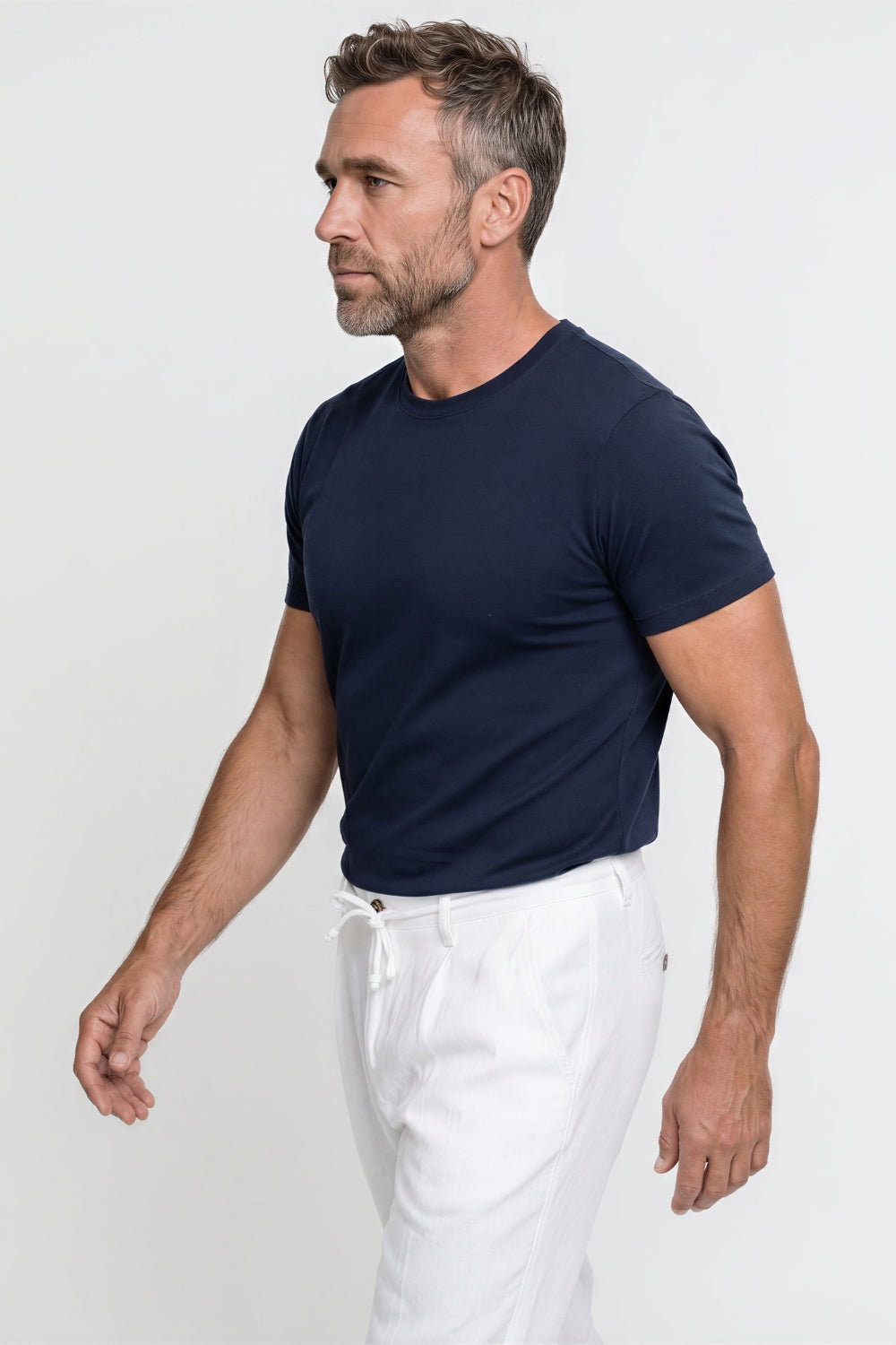 T-SHIRT GIROCOLLO M/M 100% COTONE