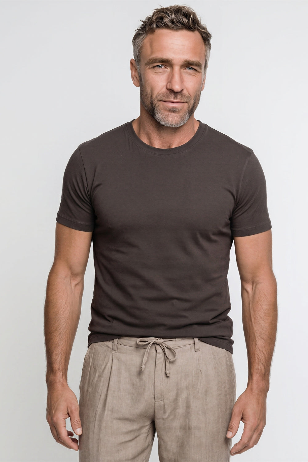 T-SHIRT GIROCOLLO M/M 100% COTONE
