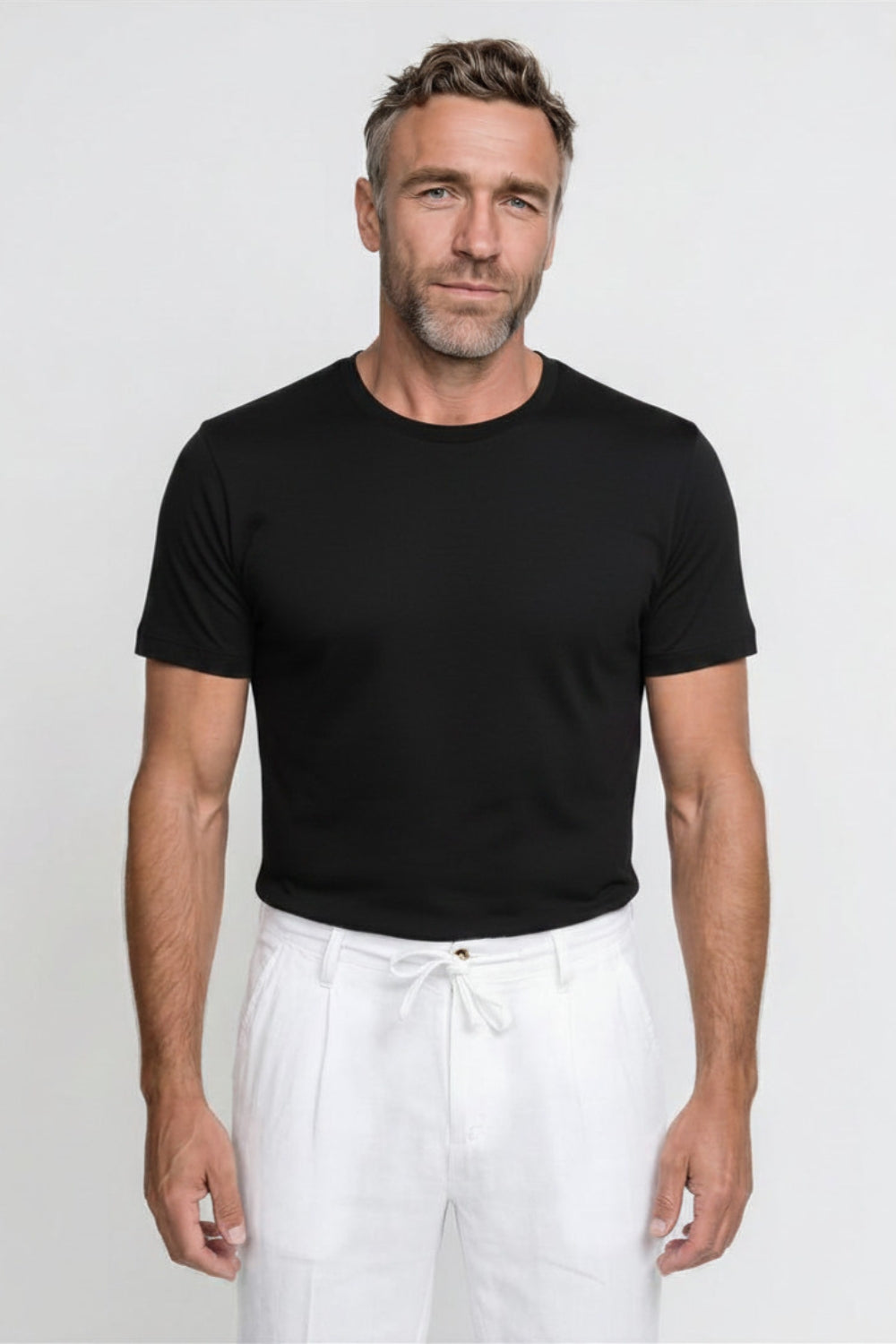 T-SHIRT GIROCOLLO M/M 100% COTONE