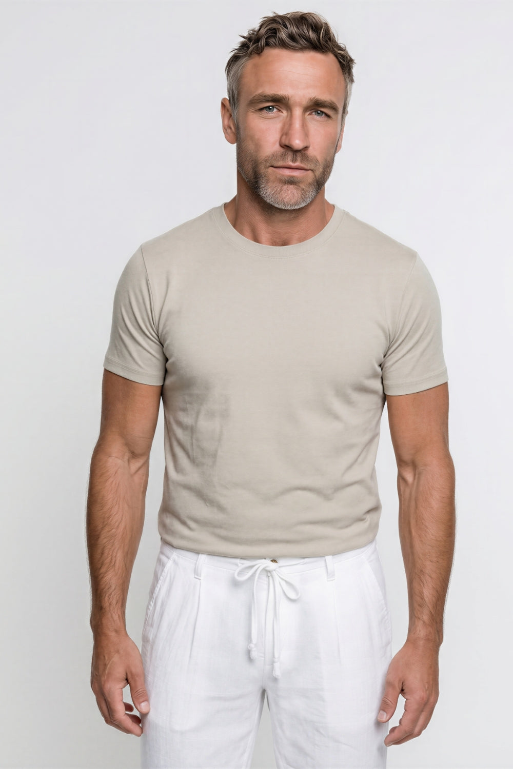 T-SHIRT GIROCOLLO M/M 100% COTONE