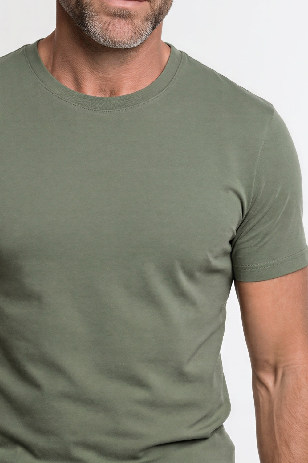 T-SHIRT GIROCOLLO M/M 100% COTONE