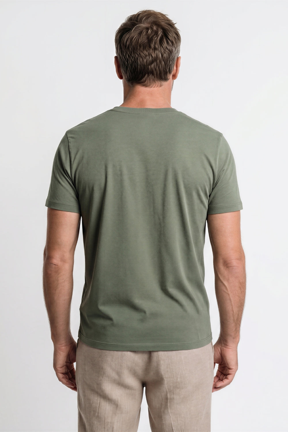 T-SHIRT GIROCOLLO M/M 100% COTONE
