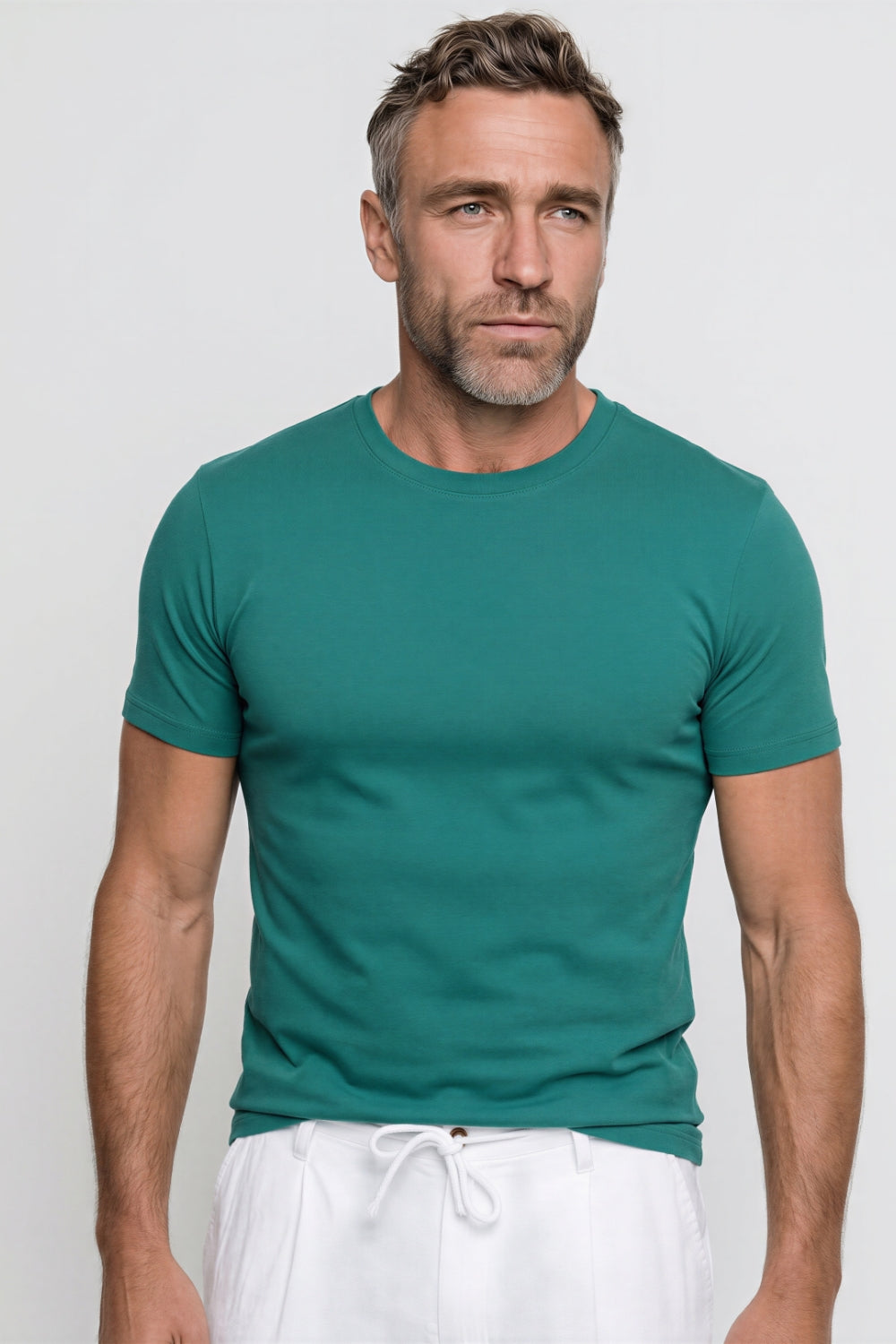 T-SHIRT GIROCOLLO M/M 100% COTONE