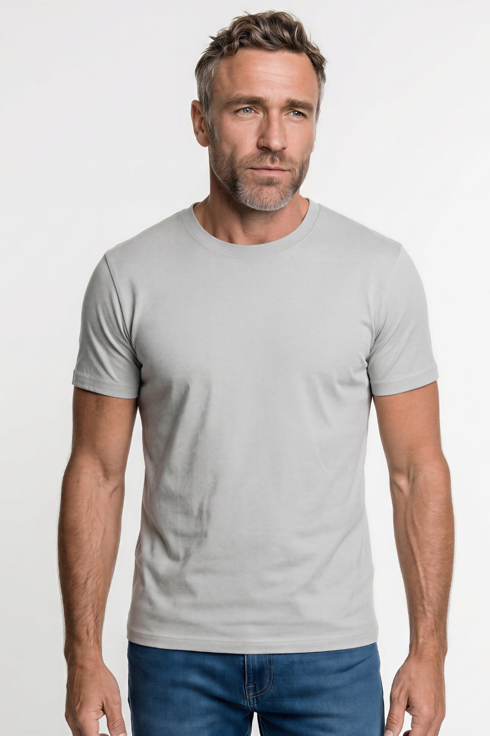 T-SHIRT MEZZA MANICA FILO DI SCOZIA