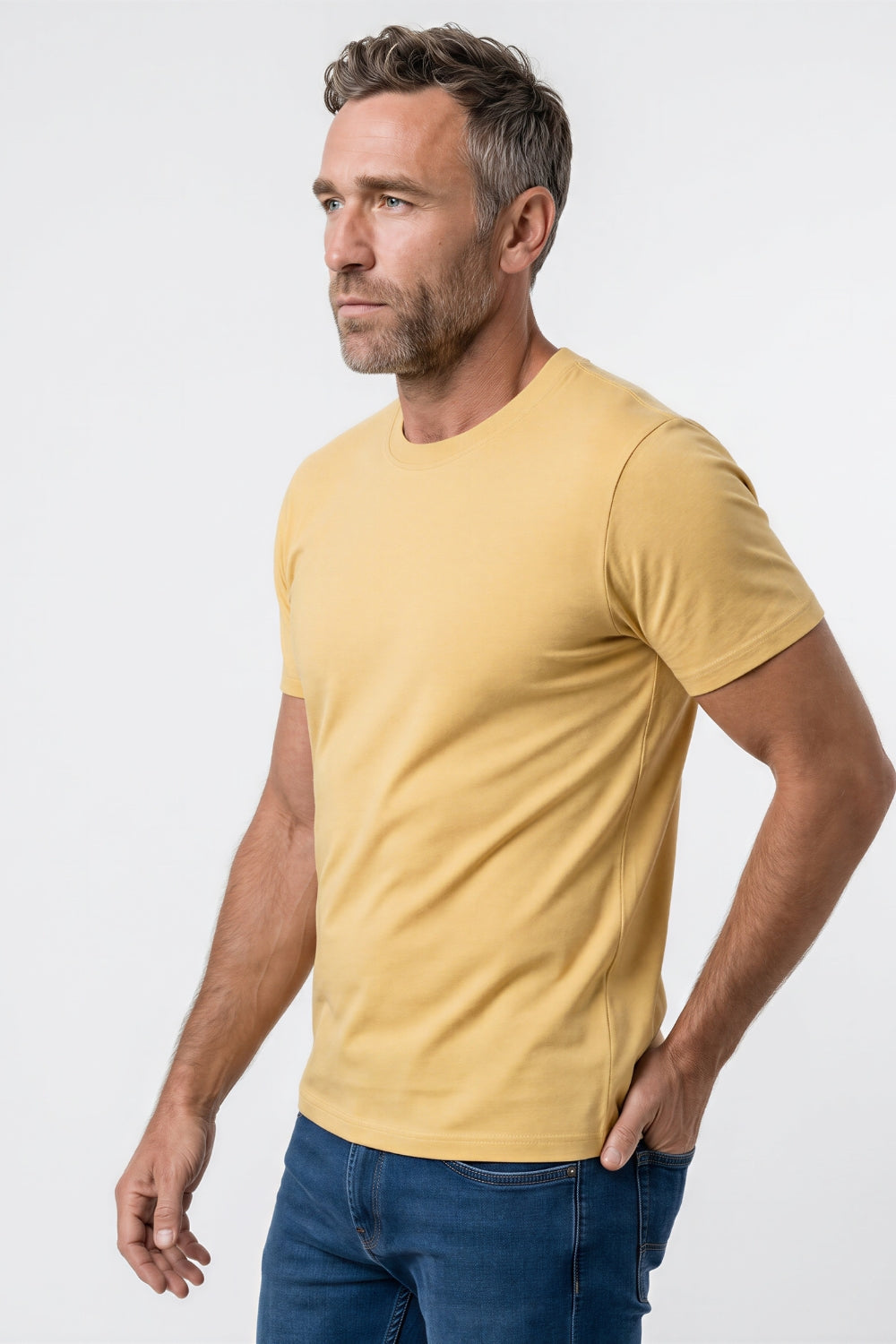 T-SHIRT MEZZA MANICA FILO DI SCOZIA